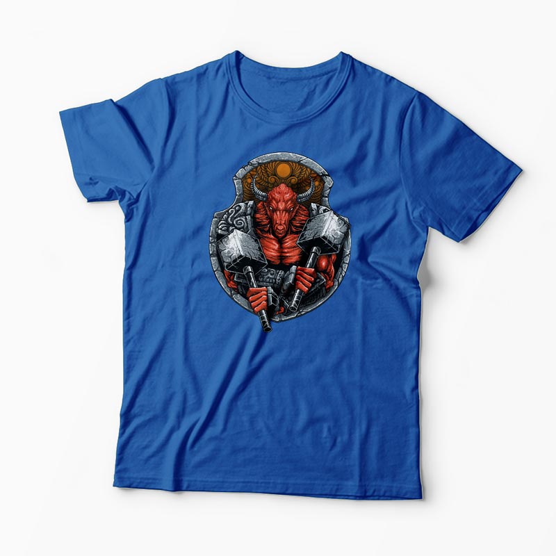 Tricou Minotaur - Bărbați-Albastru Regal